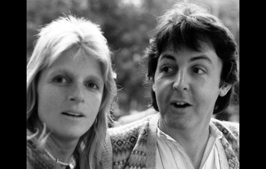 Linda and Paul McCartney